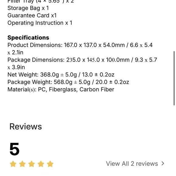 Mini Matte Box Pro - Black - Picture 5 of 5